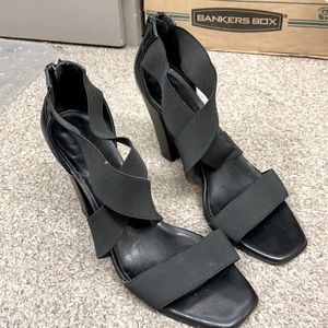 BCBG black heels